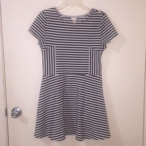 Black and white dress